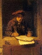 HOOGSTRATEN, Samuel van Self-Portrait zg oil on canvas